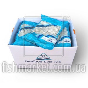 Гребінці морожені очищені 80-100 Polar Seafood (10 кг) Гребінці морожені очищені 80-100 Polar Seafood (10 кг)