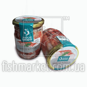 Краб камчатський натуральний (520 г) Енергія моря
