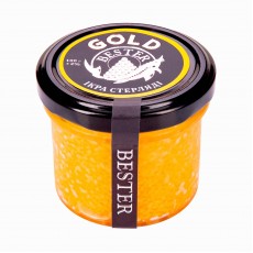 Черная икра стерляди альбиноса GOLD BESTER, 100 г, стекло Черная икра стерляди альбиноса GOLD BESTER, 100 г, стекло