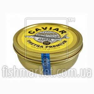 Черная икра осетра CAVIAR MALOSSOL PREMIUM, 250 г