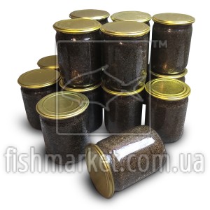 Черная икра осетровая (500 гр.)
