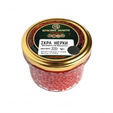Икра нерки премиум Красное Золото, 200г
