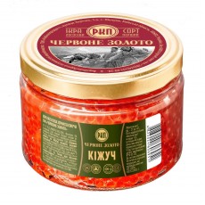 Икра кижуча премиум Красное Золото, 500г