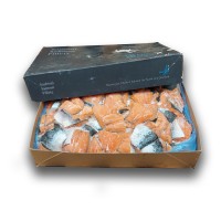 Куски лосося н/ш с/м Vikenco (NOR) (20 кг) 