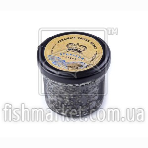Черная икра осетра Ukrainian Caviar Berry, 100 г, стекло