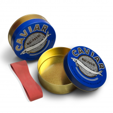 Банка жестяна для чорної ікри 500 грам. (Caviar Malossol)