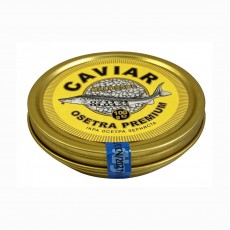 Черная икра осетра CAVIAR MALOSSOL PREMIUM, 100 г