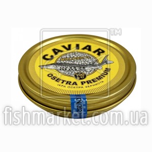 Черная икра осетра CAVIAR MALOSSOL PREMIUM, 100 г