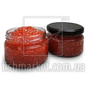 Икра кижуча ПРЕМИУМ 250 г, стекло