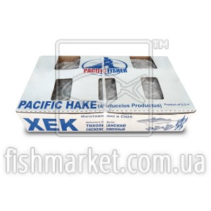 Хек тушка с/м 300-500 Pacific Fisher (USA) (2*5кг)