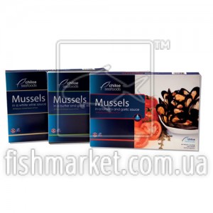 Мясо мидии в чеснок. соусе 50-70 Chiloe Seafood (CHL)