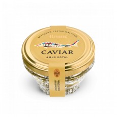 Черная икра осетровая Lemberg Amur Royal 50 г стекло