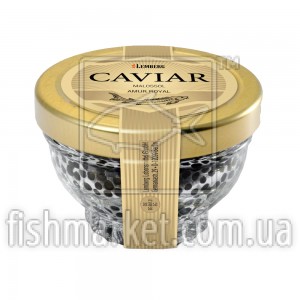 Черная икра осетровая Lemberg Amur Royal 150 г стекло