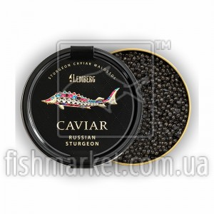 Черная икра русского осетра Lemberg 50 г