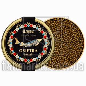 Черная икра русского осетра Lemberg 250 г