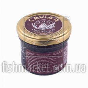 Чорна ікра стерляді Premium BESTER, 100 г, скло