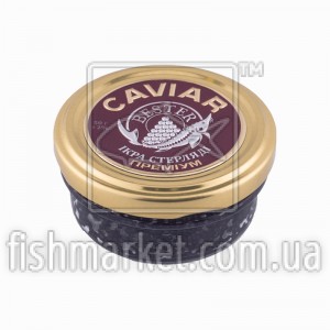 Черная икра стерляди Premium BESTER, 50 г, стекло