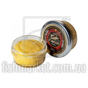 Черная икра стерляди ROYAL CAVIAR - DE LUXE GOLD 50 г (забойная) Черная икра стерляди ROYAL CAVIAR - DE LUXE GOLD 50 г (забойная)