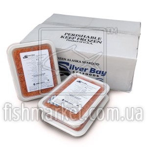 Ікра горбуші 1 сорт  Silver Bay Р1 (USA) 4x250 г.