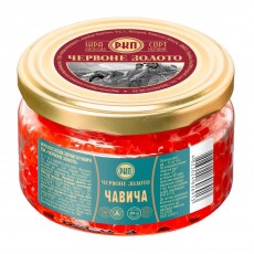 Икра чавычи премиум Красное Золото, 250г