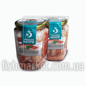 Краб камчатський натуральний (740 г) Энергия моря