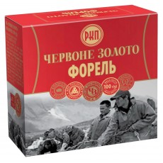 Икра лососевая форели премиум Красное Золото, 100г, в коробке