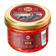 Икра кеты премиум Красное Золото, 200г