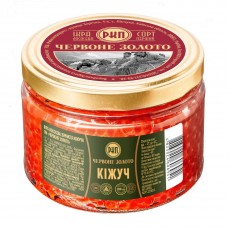 Икра кижуча премиум Красное Золото, 200г