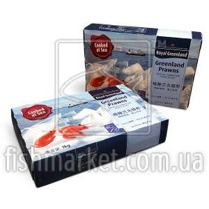 Креветка атлантическая в/м 90-120 Royal Greenland (DNK) 1 кг Креветка атлантическая в/м 90-120 Royal Greenland (DNK) 1 кг