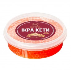 Икра лососевая кеты Остров, 300г, пластик