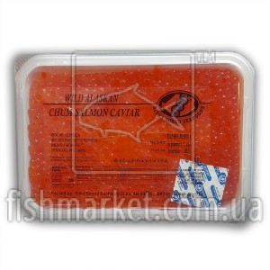 Икра кеты 1 сорт SITKA Sound Seafoods (USA) 500г Premium Blue