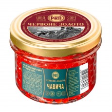 Икра чавычи премиум Красное Золото, 200г