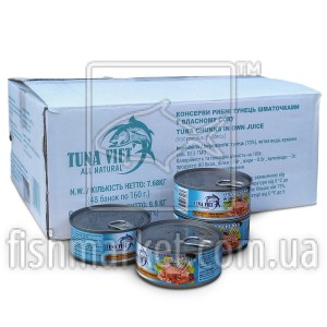Тунец в собственном соку с перцем чили ж/б Tuna Viet (160 г)
