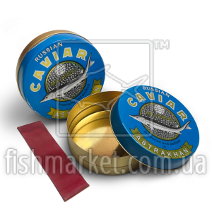Банка жестяна для чорної ікри 100 грам. (Астрахань) Банка жестяна для чорної ікри 100 грам. (Астрахань)