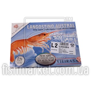 Креветка аргентинская с/г с/м 21-30 Eduardo Vieira (ESP)