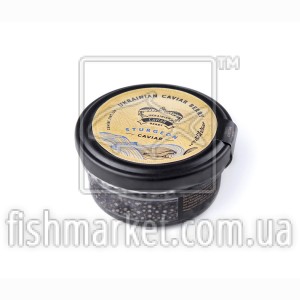 Черная икра осетра Ukrainian Caviar Berry, 50 г, стекло