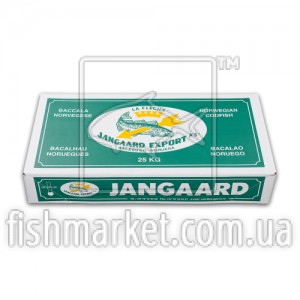 Филе трески тихоокеанской вялено-соленое Jangaard (NOR)