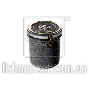 Черная икра стерляди ROYAL CAVIAR - PREMIUM 300 г (забойная)