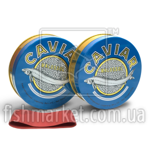 Банка жестяна для чорної ікри 50 грам. (Caviar Malossol)