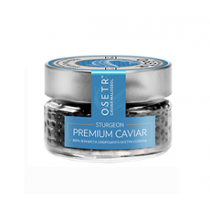 Черная икра сибирского осетра NOBLE CAVIAR, 170 г, стекло